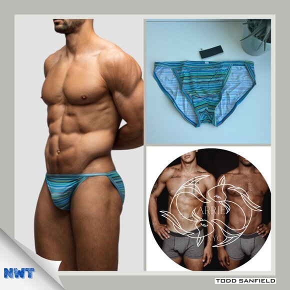 Todd Sanfield Other - Todd Sanfield - Defiant Endurance Brief - Blue Adrenaline (M)